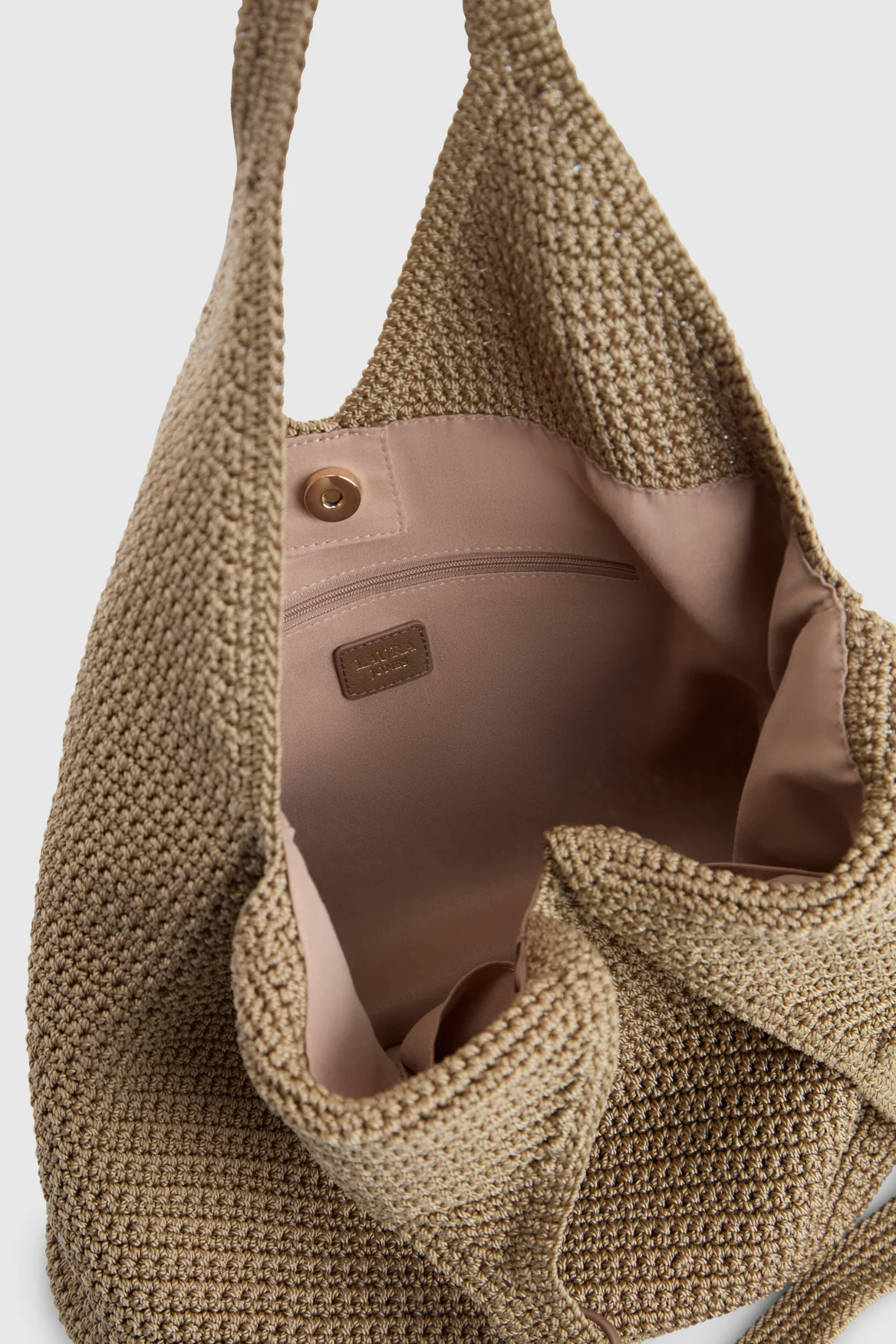 Rayon Crochet Tote Bag - Image 4