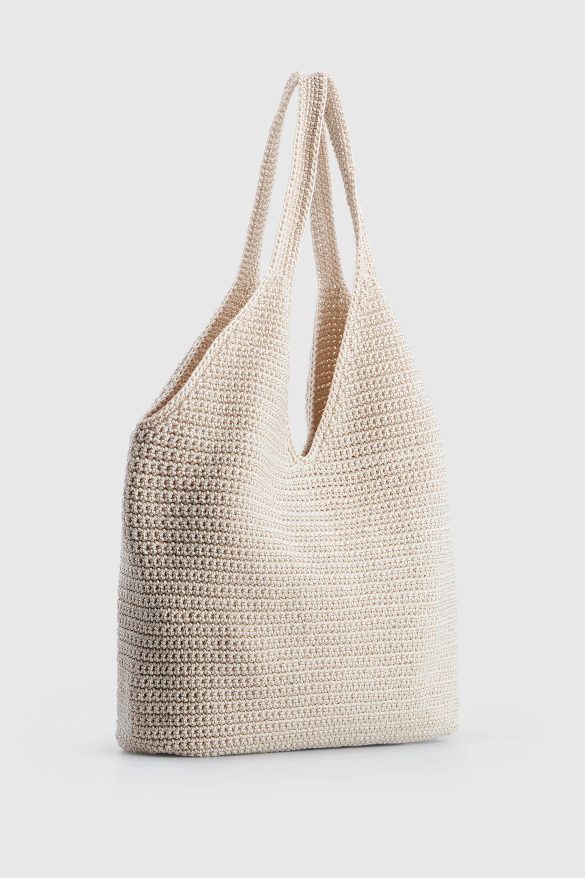 Rayon Crochet Tote Bag - Image 2