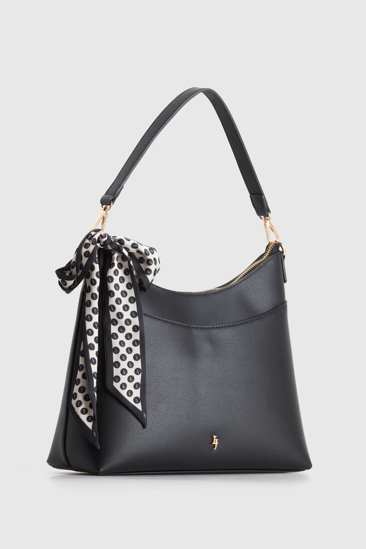 Scarf Large Shoulder Bag - Image 2