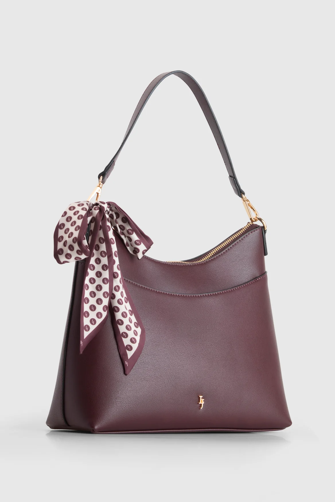 Scarf Large Shoulder Bag - Image 2