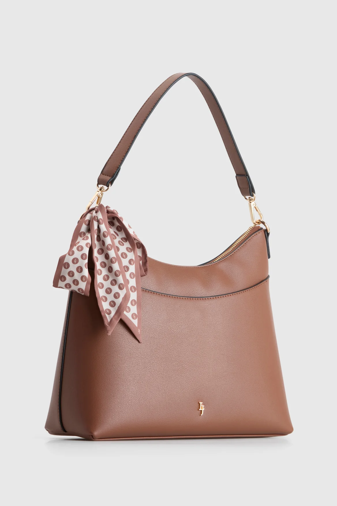 Scarf Large Shoulder Bag - Image 2