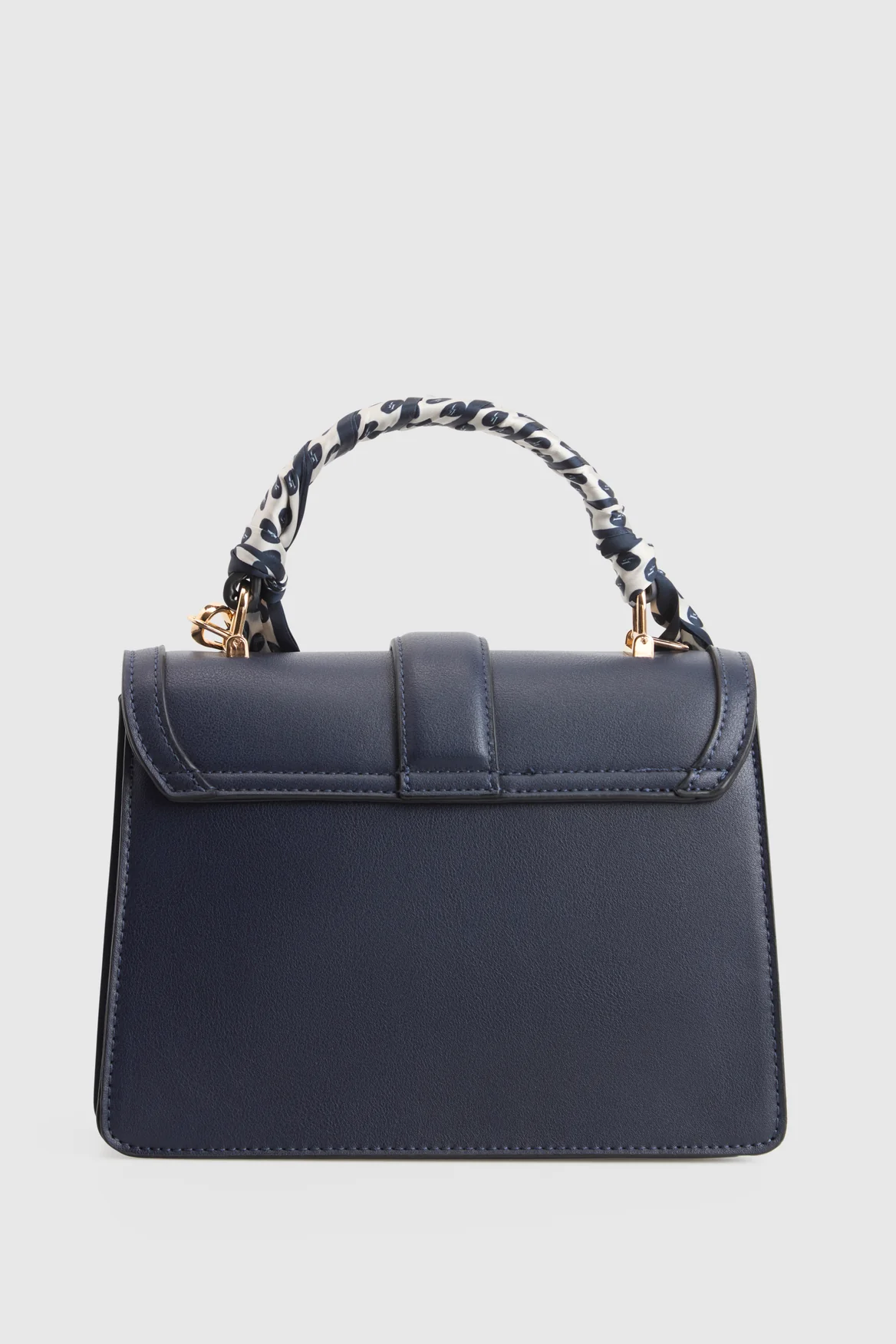 Scarf Top Handle Bag - Image 3