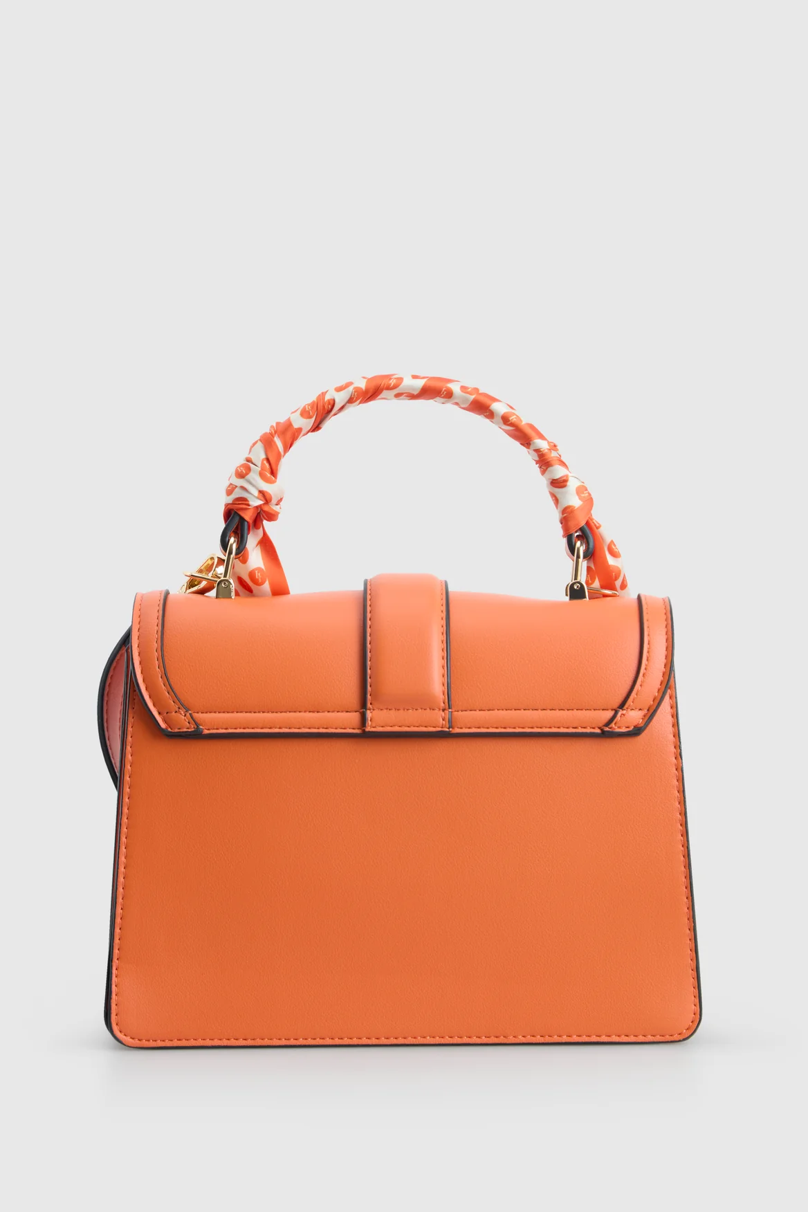 Scarf Top Handle Bag - Image 3