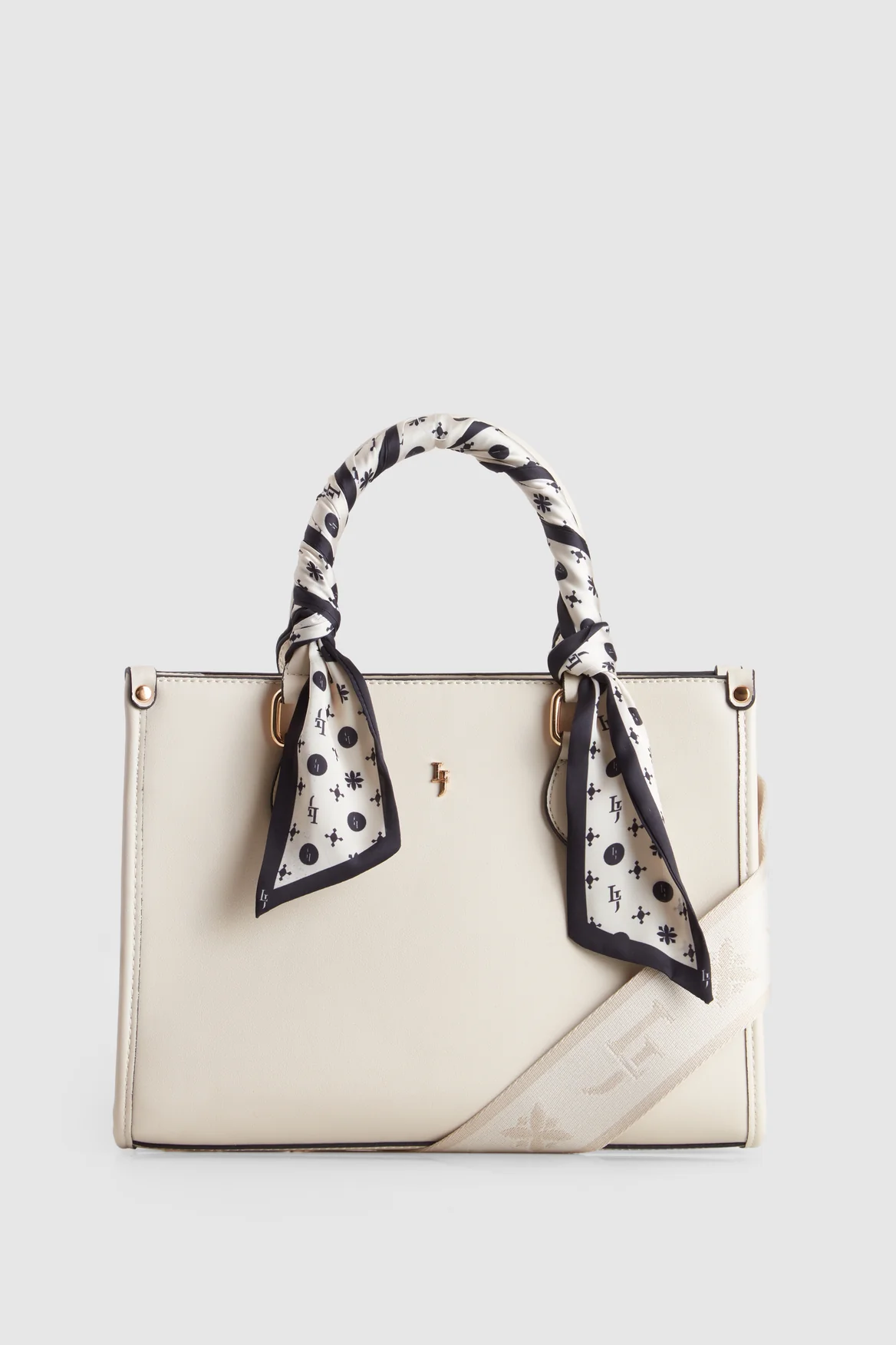 Tote Bag With Scarf